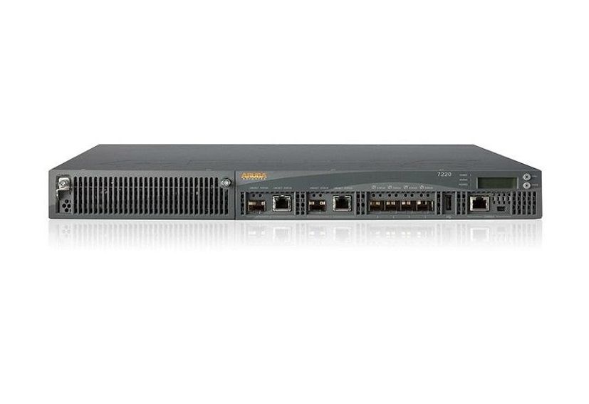HP JW752A Aruba 7220 (US) 4x 10G SFP+ 2x 1G SFP/T 1U Rack Mount Wireless LAN Controller