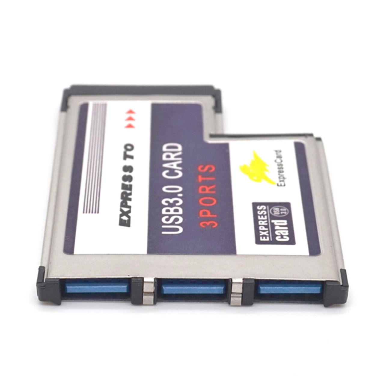 Weastlinks 3 Port Hidden Inside USB 3.0 USB3.0 to Expresscard Express Card 54 54mm Adapter Converter FRESCO LOGIC Chipset FL1100