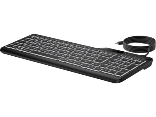 HP 405 Multi-Device Backlit Wired Keyboard